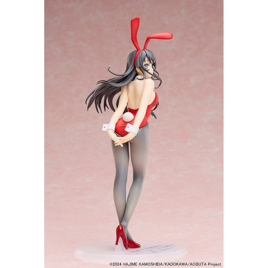 Rascal Does Not Dream of Bunny Girl Senpai Statue 1/7 Mai Sakurajima Red Bunny Girl Ver. 27 cm - The Happy Toy Store