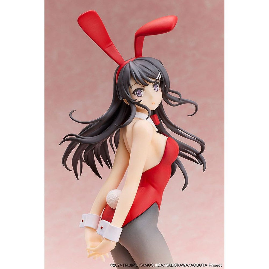 Rascal Does Not Dream of Bunny Girl Senpai Statue 1/7 Mai Sakurajima Red Bunny Girl Ver. 27 cm - The Happy Toy Store