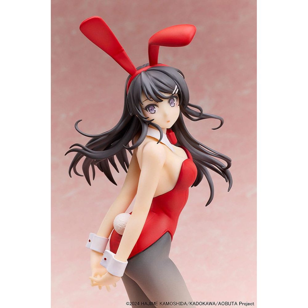 Rascal Does Not Dream of Bunny Girl Senpai Statue 1/7 Mai Sakurajima Red Bunny Girl Ver. 27 cm - The Happy Toy Store