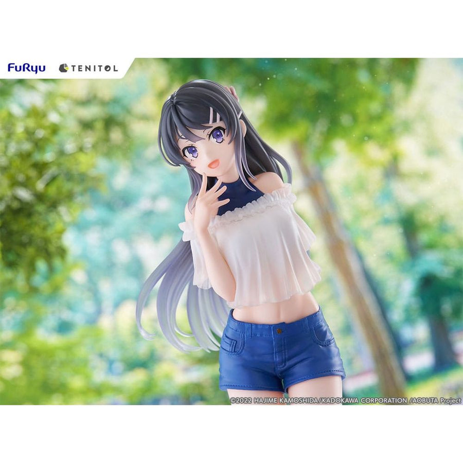 Rascal Does Not Dream of Bunny Girl Senpai Tenitol PVC Statue Mai Sakurajima 31 cm - The Happy Toy Store