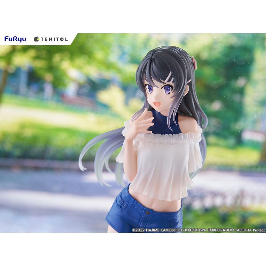 Rascal Does Not Dream of Bunny Girl Senpai Tenitol PVC Statue Mai Sakurajima 31 cm - The Happy Toy Store