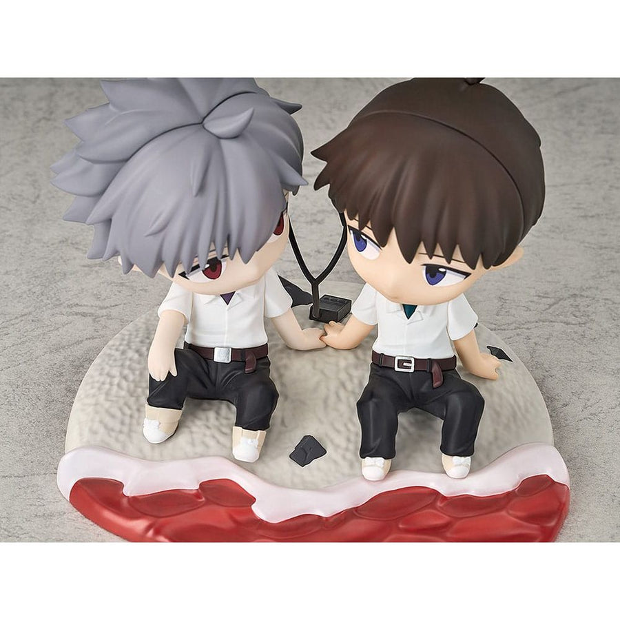 Rebuild of Evangelion Chibi Figure Shinji Ikari & Kaworu Nagisa 8 cm - The Happy Toy Store