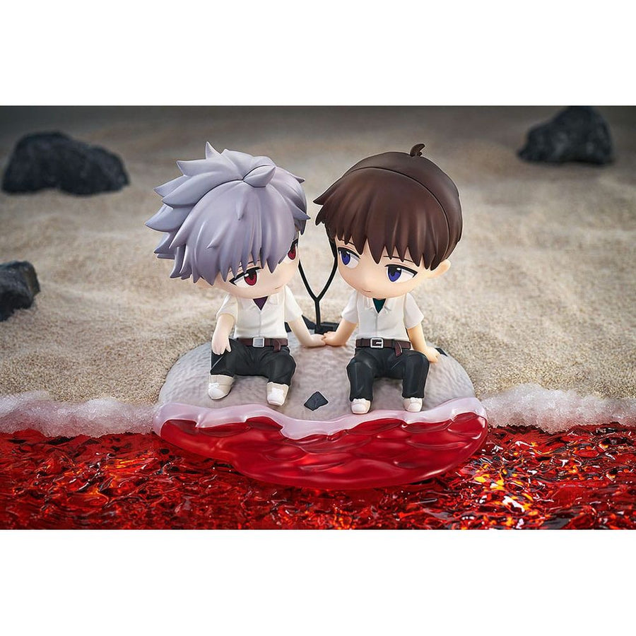 Rebuild of Evangelion Chibi Figure Shinji Ikari & Kaworu Nagisa 8 cm - The Happy Toy Store