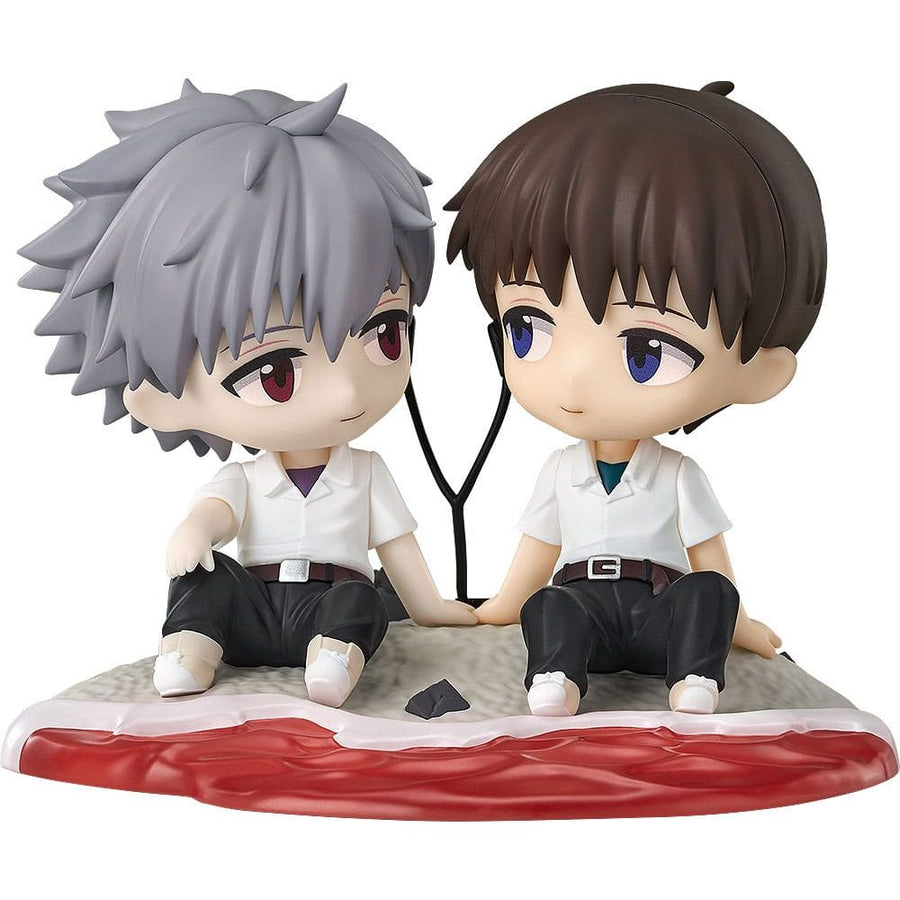 Rebuild of Evangelion Chibi Figure Shinji Ikari & Kaworu Nagisa 8 cm - The Happy Toy Store