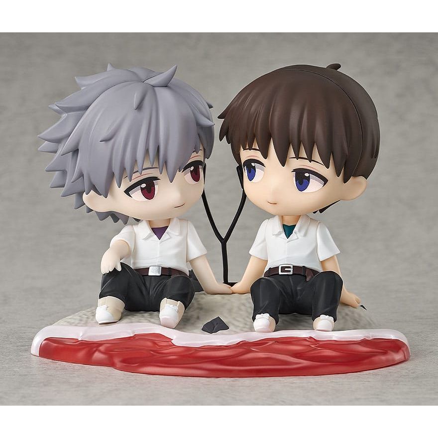 Rebuild of Evangelion Chibi Figure Shinji Ikari & Kaworu Nagisa 8 cm - The Happy Toy Store