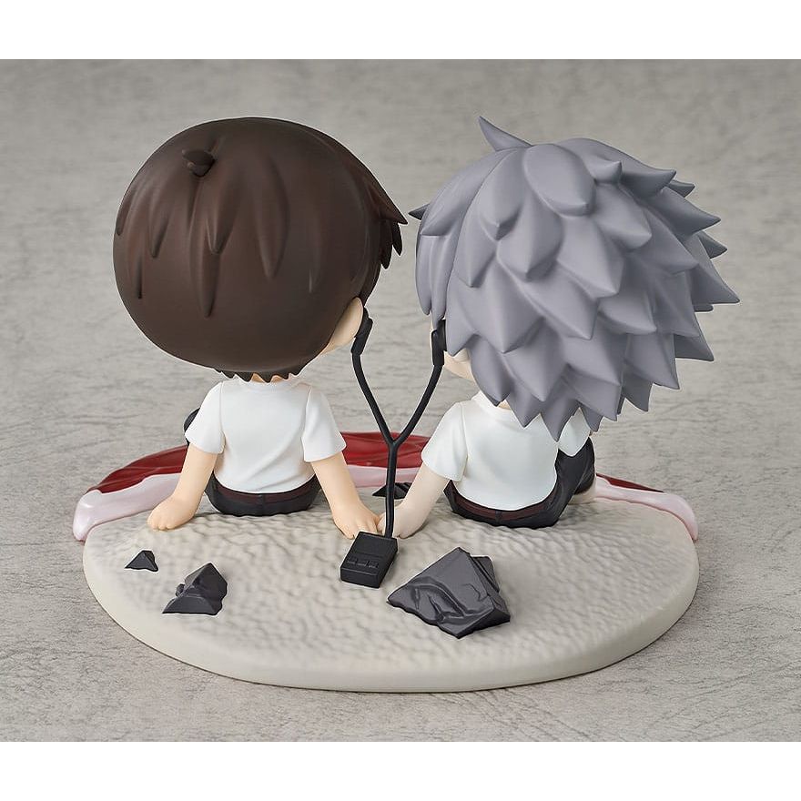 Rebuild of Evangelion Chibi Figure Shinji Ikari & Kaworu Nagisa 8 cm - The Happy Toy Store