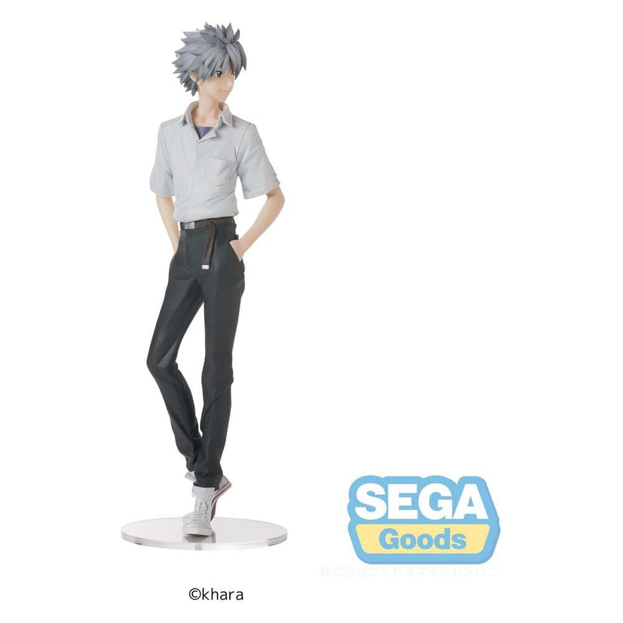 Rebuild of Evangelion High Premium PVC Statue Kaworu Nagisa Uniform Ver. Evangelion: New Theatrical Edition 22 cm - The Happy Toy Store