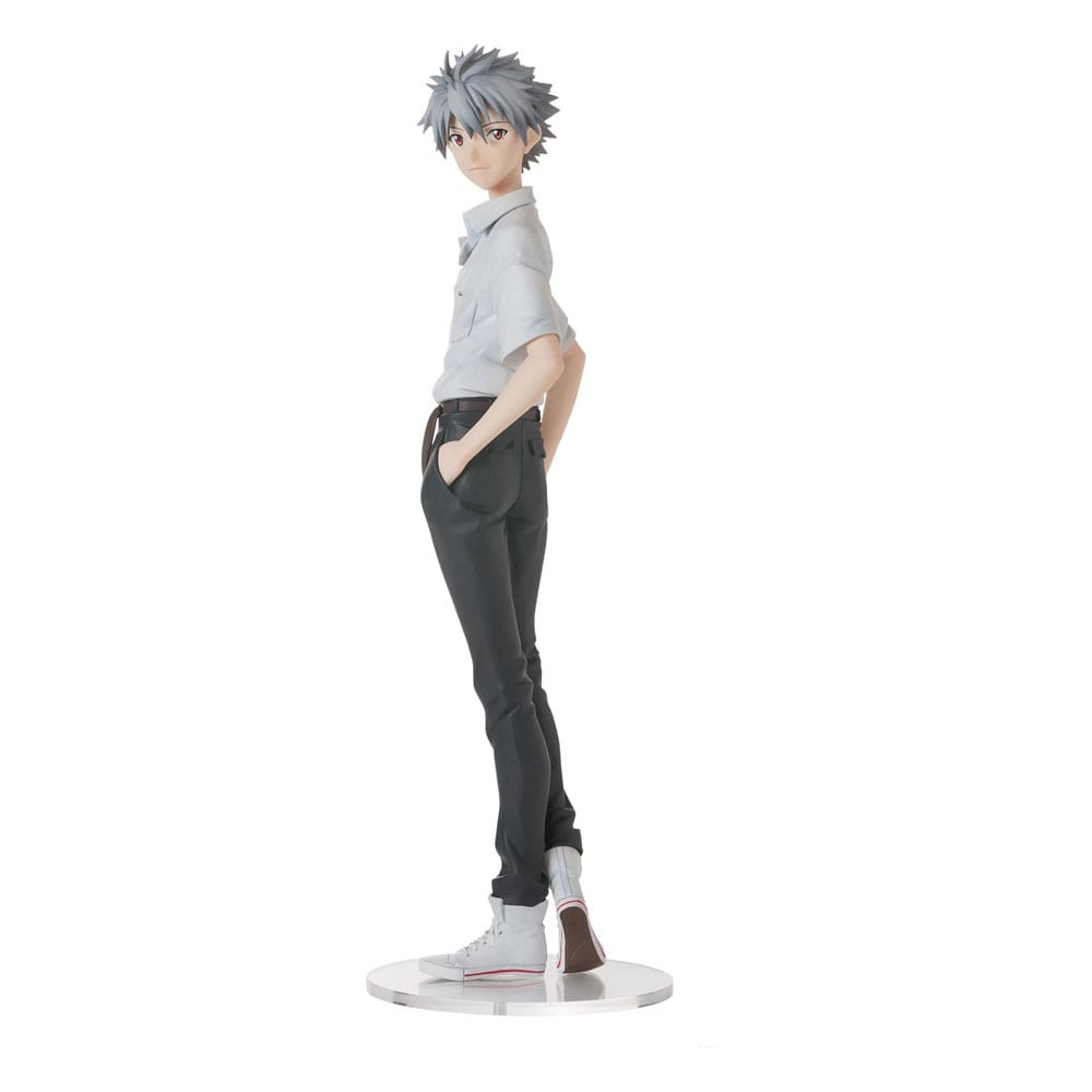 Rebuild of Evangelion High Premium PVC Statue Kaworu Nagisa Uniform Ver. Evangelion: New Theatrical Edition 22 cm - The Happy Toy Store