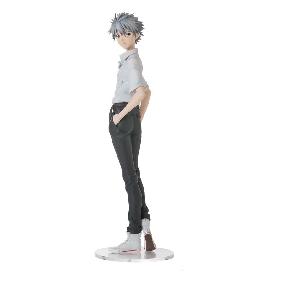 Rebuild of Evangelion High Premium PVC Statue Kaworu Nagisa Uniform Ver. Evangelion: New Theatrical Edition 22 cm - The Happy Toy Store