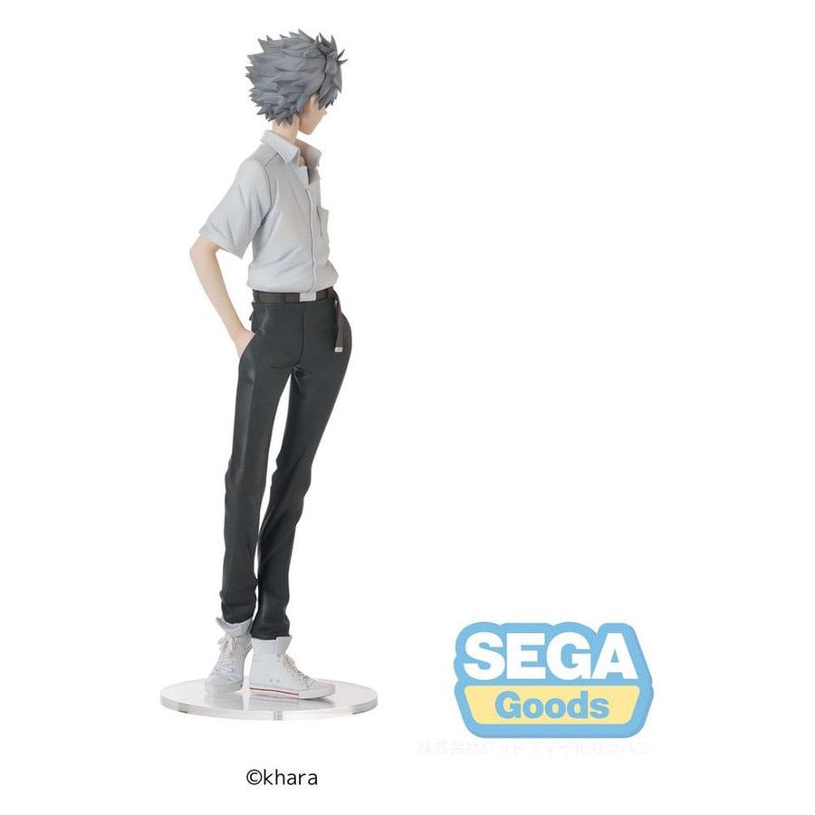Rebuild of Evangelion High Premium PVC Statue Kaworu Nagisa Uniform Ver. Evangelion: New Theatrical Edition 22 cm - The Happy Toy Store