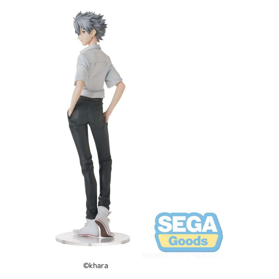 Rebuild of Evangelion High Premium PVC Statue Kaworu Nagisa Uniform Ver. Evangelion: New Theatrical Edition 22 cm - The Happy Toy Store