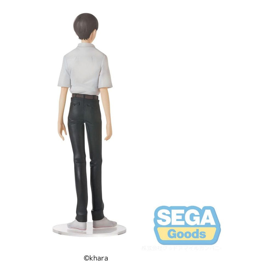 Rebuild of Evangelion High Premium PVC Statue Shinji Ikari Uniform Ver. Evangelion: New Theatrical Edition 22 cm - The Happy Toy Store
