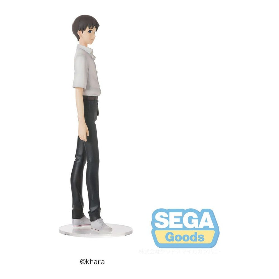 Rebuild of Evangelion High Premium PVC Statue Shinji Ikari Uniform Ver. Evangelion: New Theatrical Edition 22 cm - The Happy Toy Store