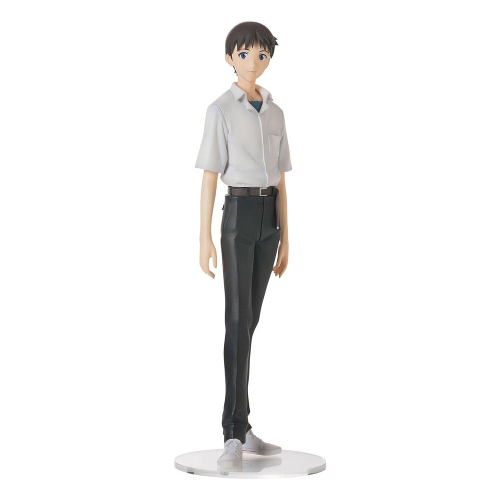 Rebuild of Evangelion High Premium PVC Statue Shinji Ikari Uniform Ver. Evangelion: New Theatrical Edition 22 cm - The Happy Toy Store