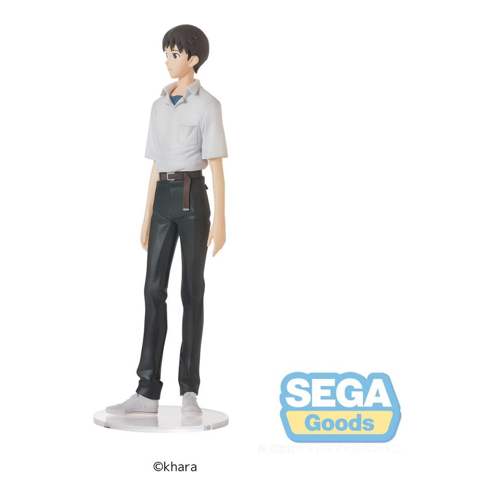 Rebuild of Evangelion High Premium PVC Statue Shinji Ikari Uniform Ver. Evangelion: New Theatrical Edition 22 cm - The Happy Toy Store