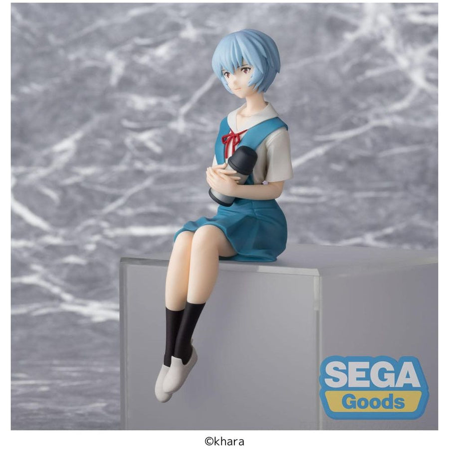Rebuild of Evangelion PM Perching PVC Statue Rei Ayanami Evangelion New Theatrical Edition 14 cm - The Happy Toy Store