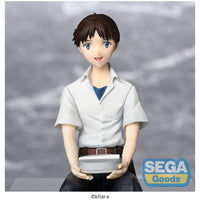 Rebuild of Evangelion PM Perching PVC Statue Shinji Ikari Evangelion New Theatrical Edition 14 cm - The Happy Toy Store