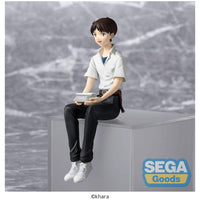Rebuild of Evangelion PM Perching PVC Statue Shinji Ikari Evangelion New Theatrical Edition 14 cm - The Happy Toy Store