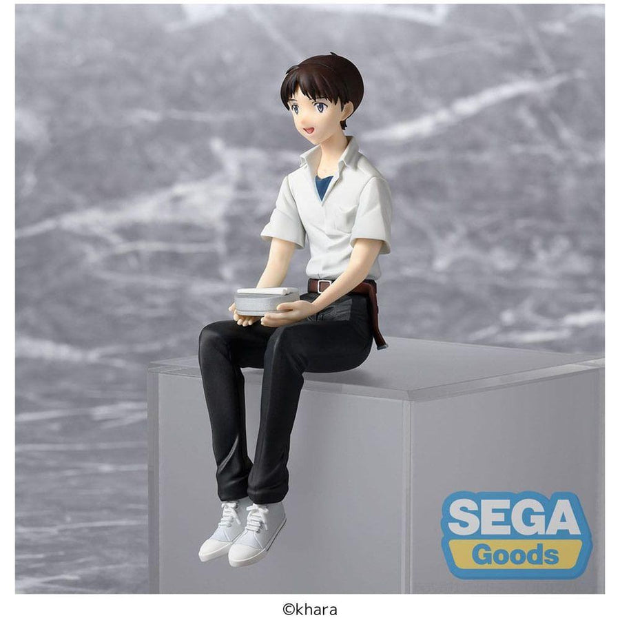 Rebuild of Evangelion PM Perching PVC Statue Shinji Ikari Evangelion New Theatrical Edition 14 cm - The Happy Toy Store
