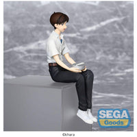 Rebuild of Evangelion PM Perching PVC Statue Shinji Ikari Evangelion New Theatrical Edition 14 cm - The Happy Toy Store