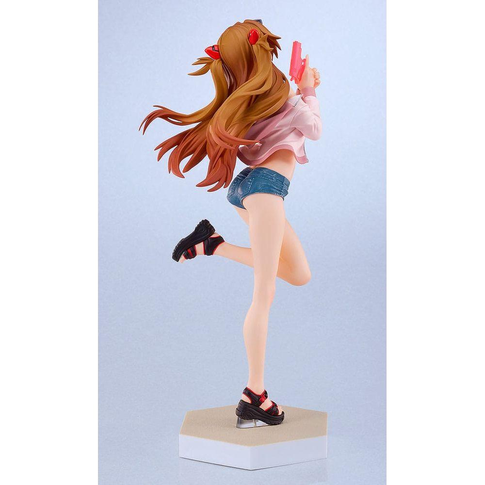 Rebuild of Evangelion Pop Up Parade L PVC Statue Beach Queens: Asuka Shikinami Langley 22 cm - The Happy Toy Store