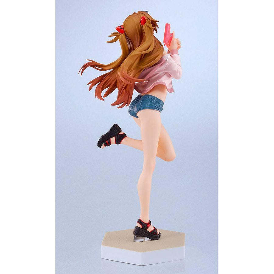 Rebuild of Evangelion Pop Up Parade L PVC Statue Beach Queens: Asuka Shikinami Langley 22 cm - The Happy Toy Store