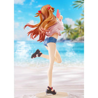 Rebuild of Evangelion Pop Up Parade L PVC Statue Beach Queens: Asuka Shikinami Langley 22 cm - The Happy Toy Store