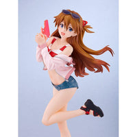 Rebuild of Evangelion Pop Up Parade L PVC Statue Beach Queens: Asuka Shikinami Langley 22 cm - The Happy Toy Store