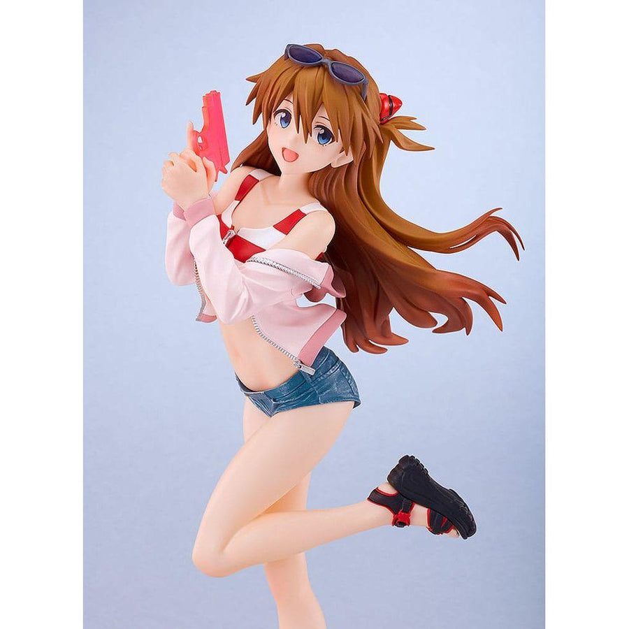 Rebuild of Evangelion Pop Up Parade L PVC Statue Beach Queens: Asuka Shikinami Langley 22 cm - The Happy Toy Store