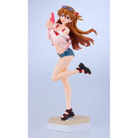Rebuild of Evangelion Pop Up Parade L PVC Statue Beach Queens: Asuka Shikinami Langley 22 cm - The Happy Toy Store