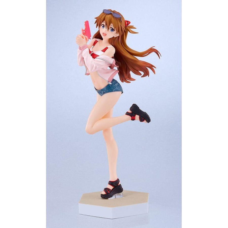 Rebuild of Evangelion Pop Up Parade L PVC Statue Beach Queens: Asuka Shikinami Langley 22 cm - The Happy Toy Store
