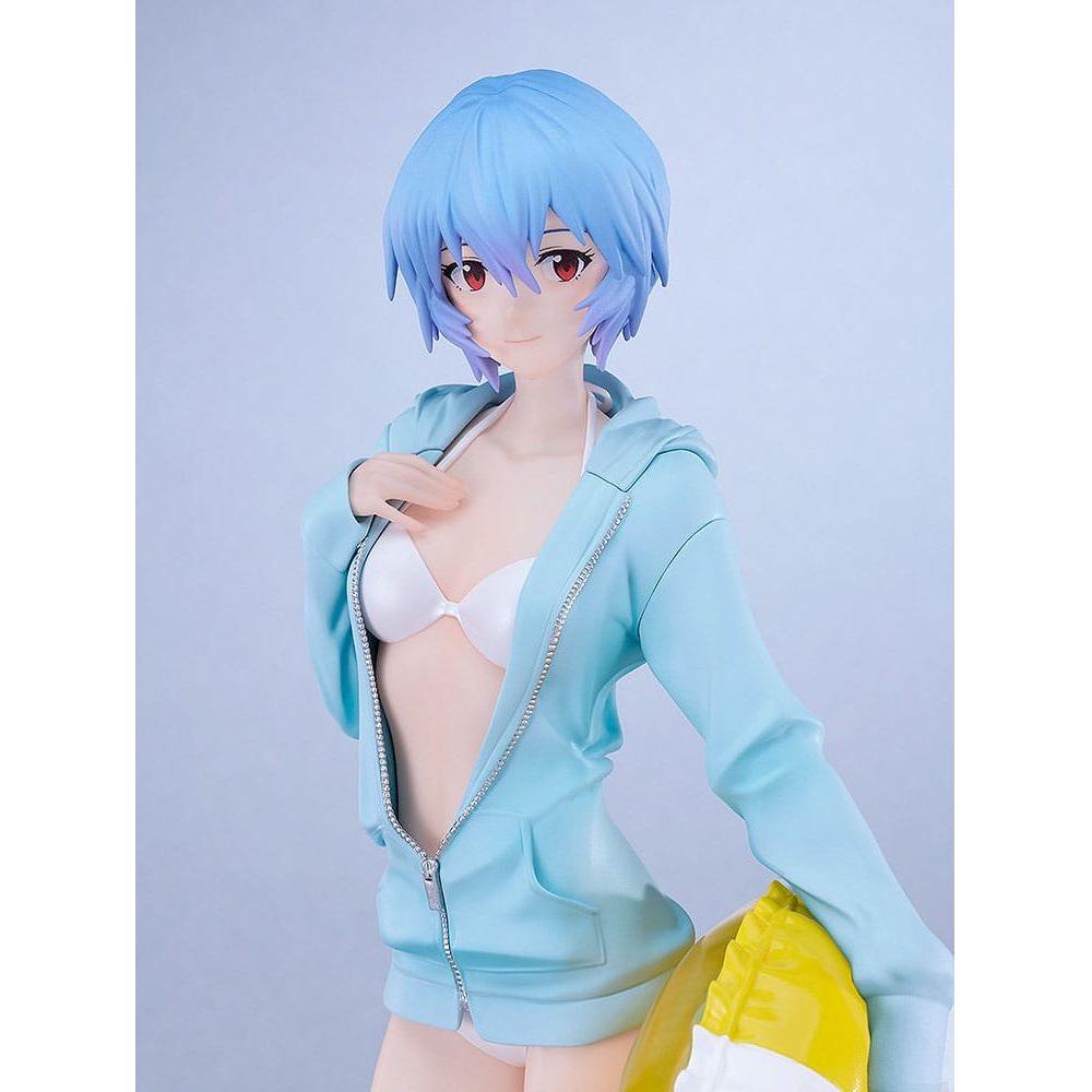 Rebuild of Evangelion Pop Up Parade L PVC Statue Beach Queens: Rei Ayanami 22 cm - The Happy Toy Store