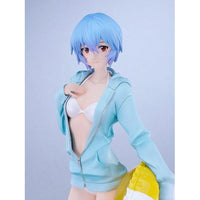 Rebuild of Evangelion Pop Up Parade L PVC Statue Beach Queens: Rei Ayanami 22 cm - The Happy Toy Store