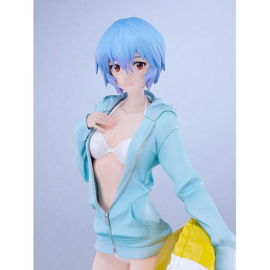 Rebuild of Evangelion Pop Up Parade L PVC Statue Beach Queens: Rei Ayanami 22 cm - The Happy Toy Store