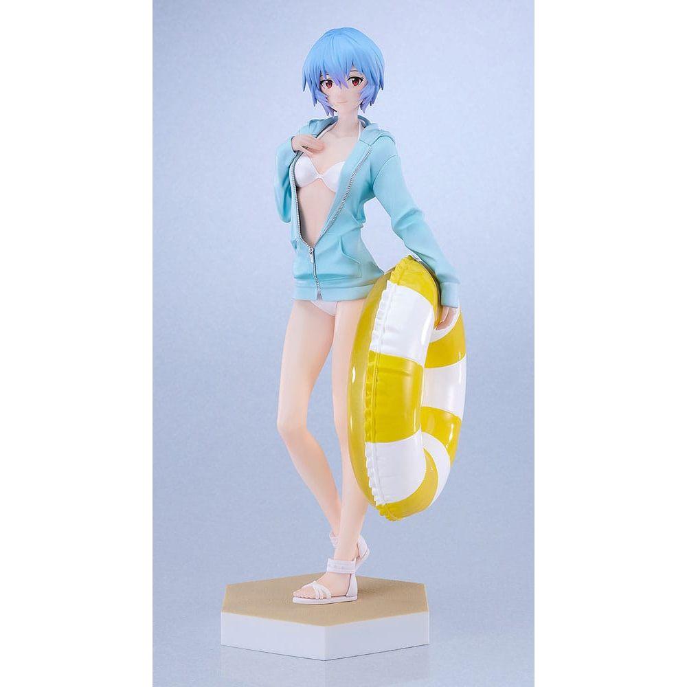 Rebuild of Evangelion Pop Up Parade L PVC Statue Beach Queens: Rei Ayanami 22 cm - The Happy Toy Store