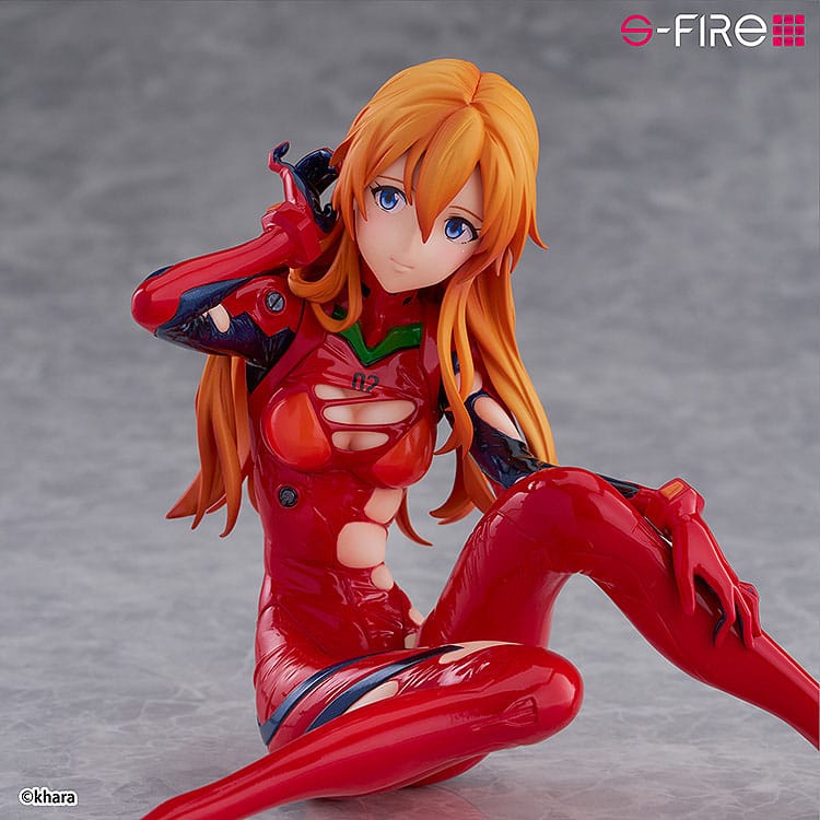 Rebuild of Evangelion S - Fire PVC Statue 1/7 Asuka Langley 12 cm - The Happy Toy Store