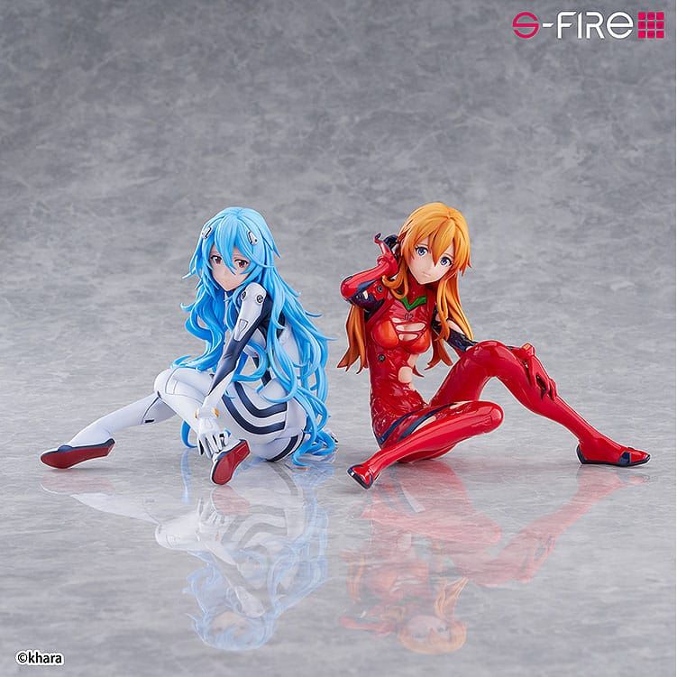 Rebuild of Evangelion S - Fire PVC Statue 1/7 Asuka Langley 12 cm - The Happy Toy Store