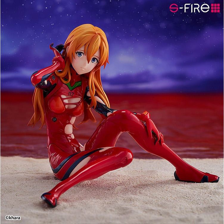 Rebuild of Evangelion S - Fire PVC Statue 1/7 Asuka Langley 12 cm - The Happy Toy Store