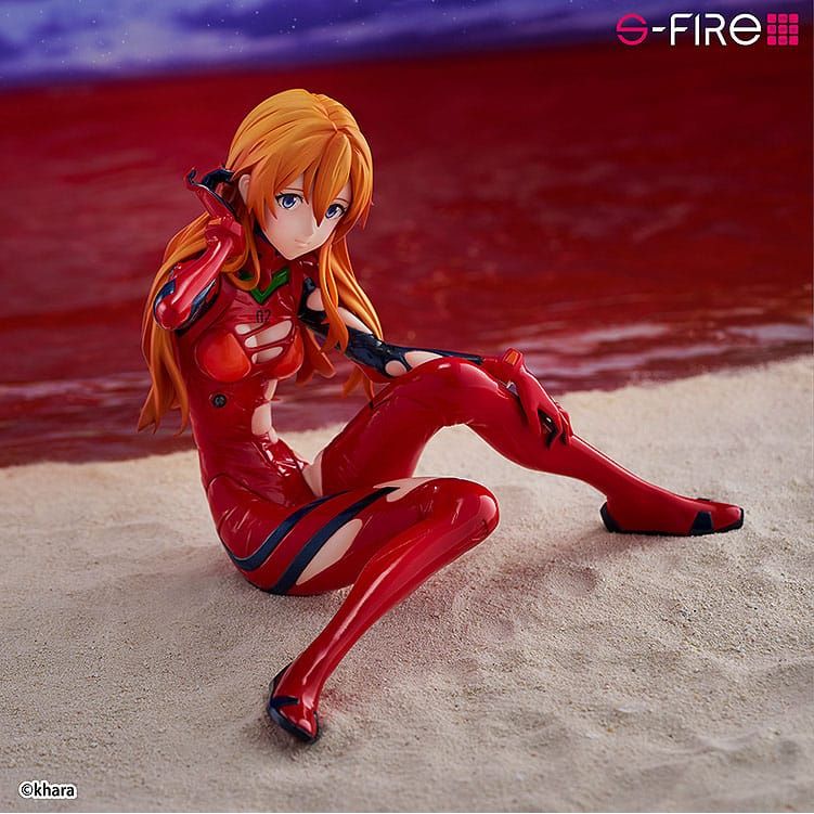 Rebuild of Evangelion S - Fire PVC Statue 1/7 Asuka Langley 12 cm - The Happy Toy Store