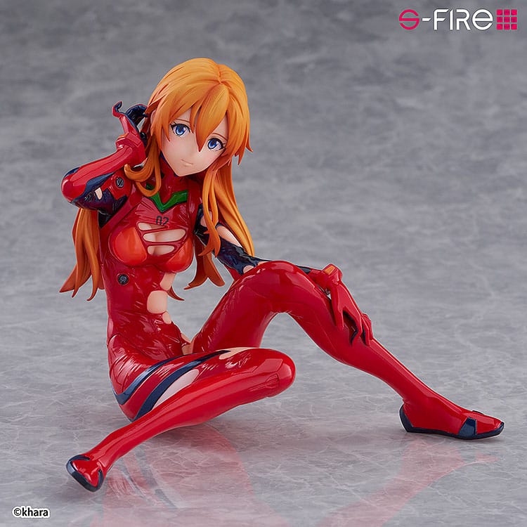 Rebuild of Evangelion S - Fire PVC Statue 1/7 Asuka Langley 12 cm - The Happy Toy Store
