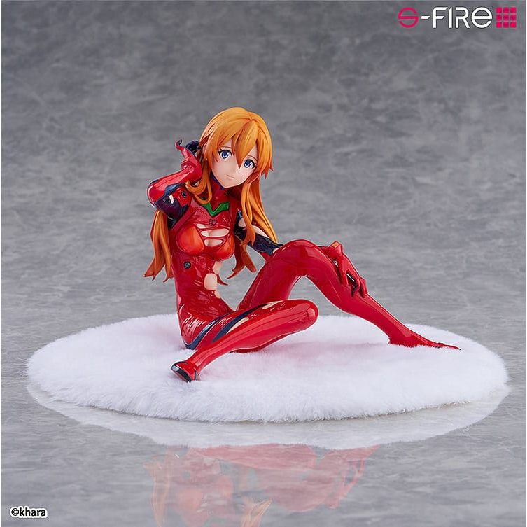Rebuild of Evangelion S - Fire PVC Statue 1/7 Asuka Langley 12 cm - The Happy Toy Store