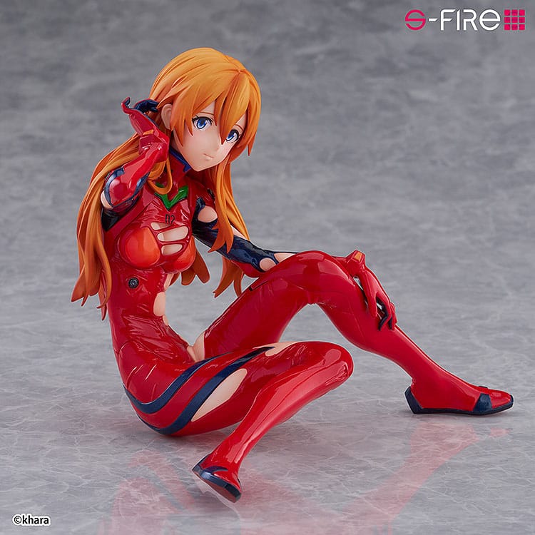 Rebuild of Evangelion S - Fire PVC Statue 1/7 Asuka Langley 12 cm - The Happy Toy Store