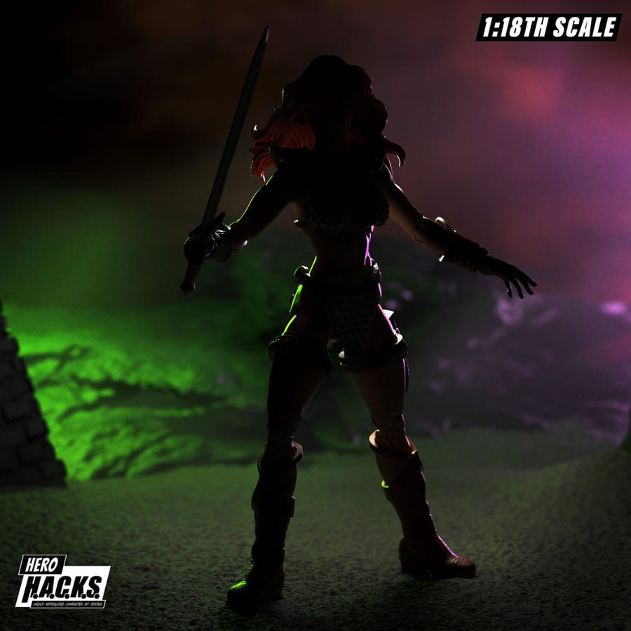 Red Sonja Hero H.A.C.K.S. Action Figure Red Sonja - The Happy Toy Store