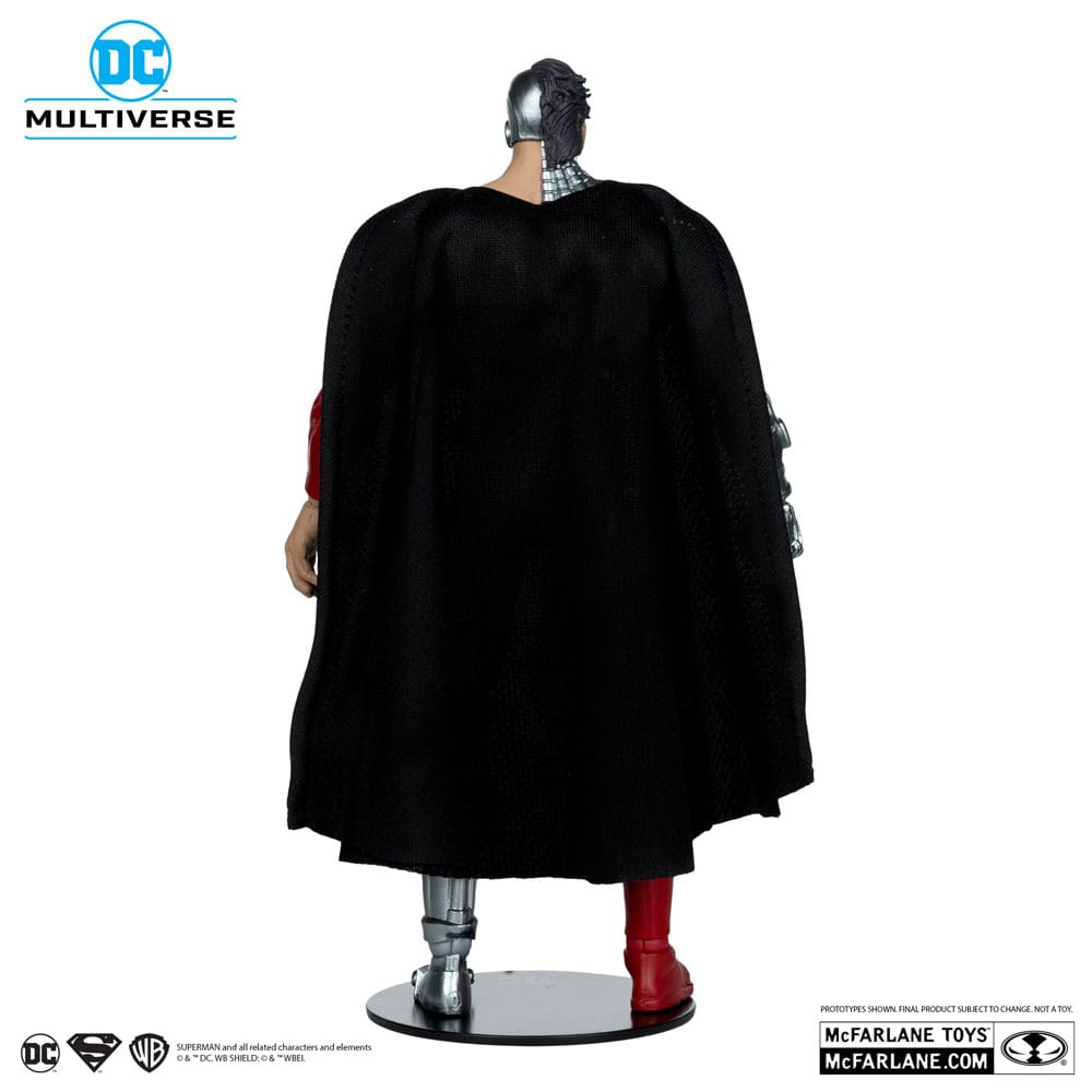 Revenge of the Green Lanterns DC Multiverse Action Figure Cyborg Superman (Gold Label) 18 cm - The Happy Toy Store