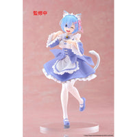 Re:Zero Starting Life in Another World Coreful PVC Statue Rem Cat Maid Ver. Renewal 18 cm - The Happy Toy Store