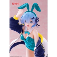 Re:Zero Starting Life in Another World Coreful PVC Statue Rem (Jacket Bunny Ver.) Renewal 18 cm - The Happy Toy Store