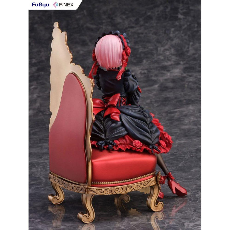 Re:ZERO - Starting Life in Another World F:NEX PVC Statue 1/7 Ram Gothic Ver. 20 cm - The Happy Toy Store