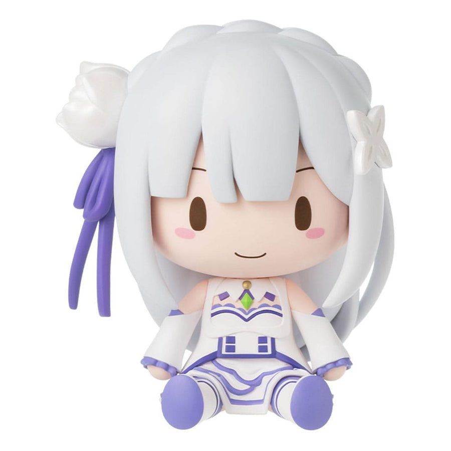 Re:Zero Starting Life in Another World Fuwa Petit Chibi Figure Emilia 8 cm - The Happy Toy Store