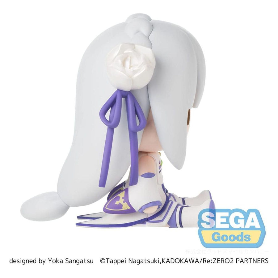Re:Zero Starting Life in Another World Fuwa Petit Chibi Figure Emilia 8 cm - The Happy Toy Store