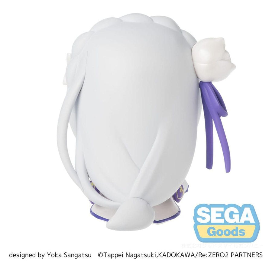 Re:Zero Starting Life in Another World Fuwa Petit Chibi Figure Emilia 8 cm - The Happy Toy Store